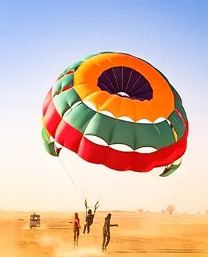 Pairagliding in Rajasthan